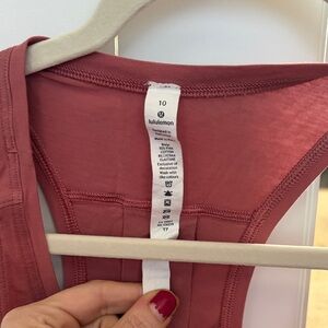 lululemon athletica Women's Mauve Tank Top